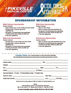 thumbnail of Colors of Courage 2022 Sponsorship Form